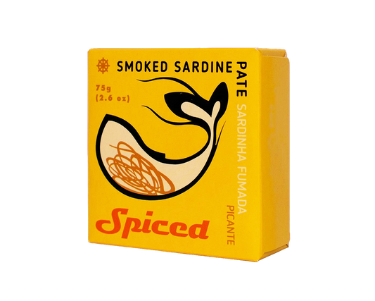 Aštrus rūkytų sardinių paštetas pakuotėje