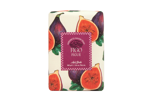 Figų kvapo muilas pakuotėje