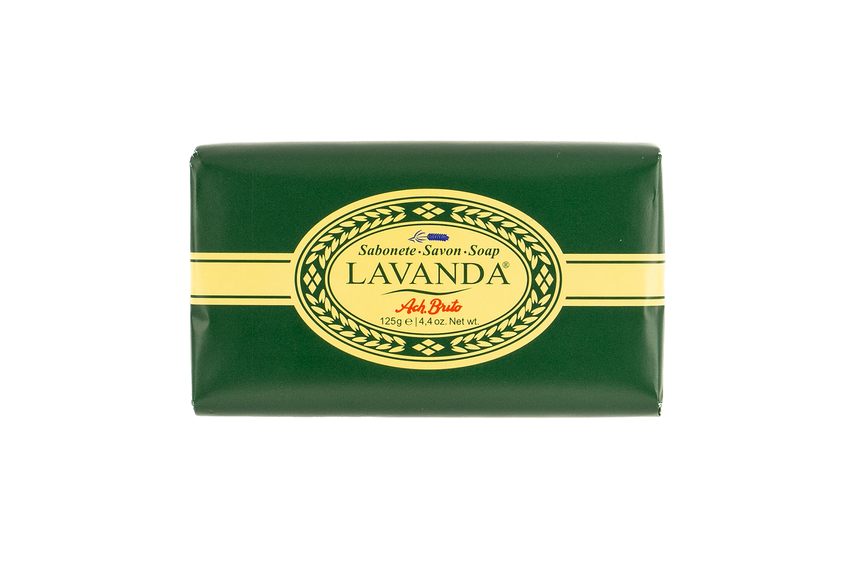 Levandų kvapo muilas pakuotėje