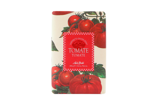 Pomidorų kvapo muilas pakuotėje