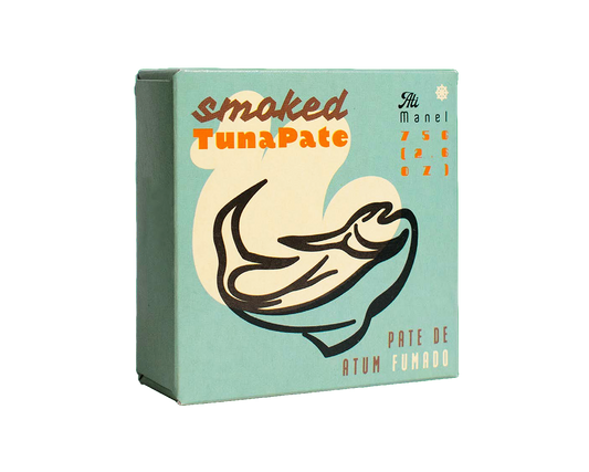 Rūkyto tuno paštetas pakuotėje