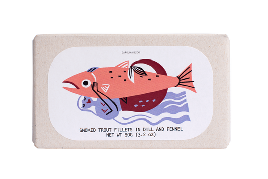 Šaltai rūkyta upėtakio filė su krapais ir pankoliais iš The Epa